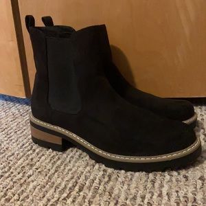 Heeled Target Booties